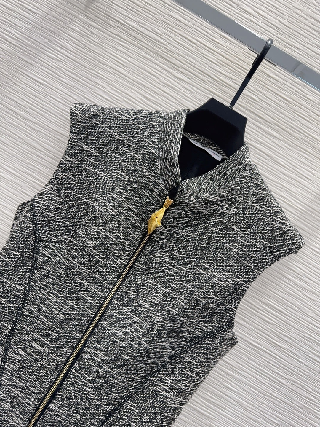 Grey Vest Dress – British Elegance