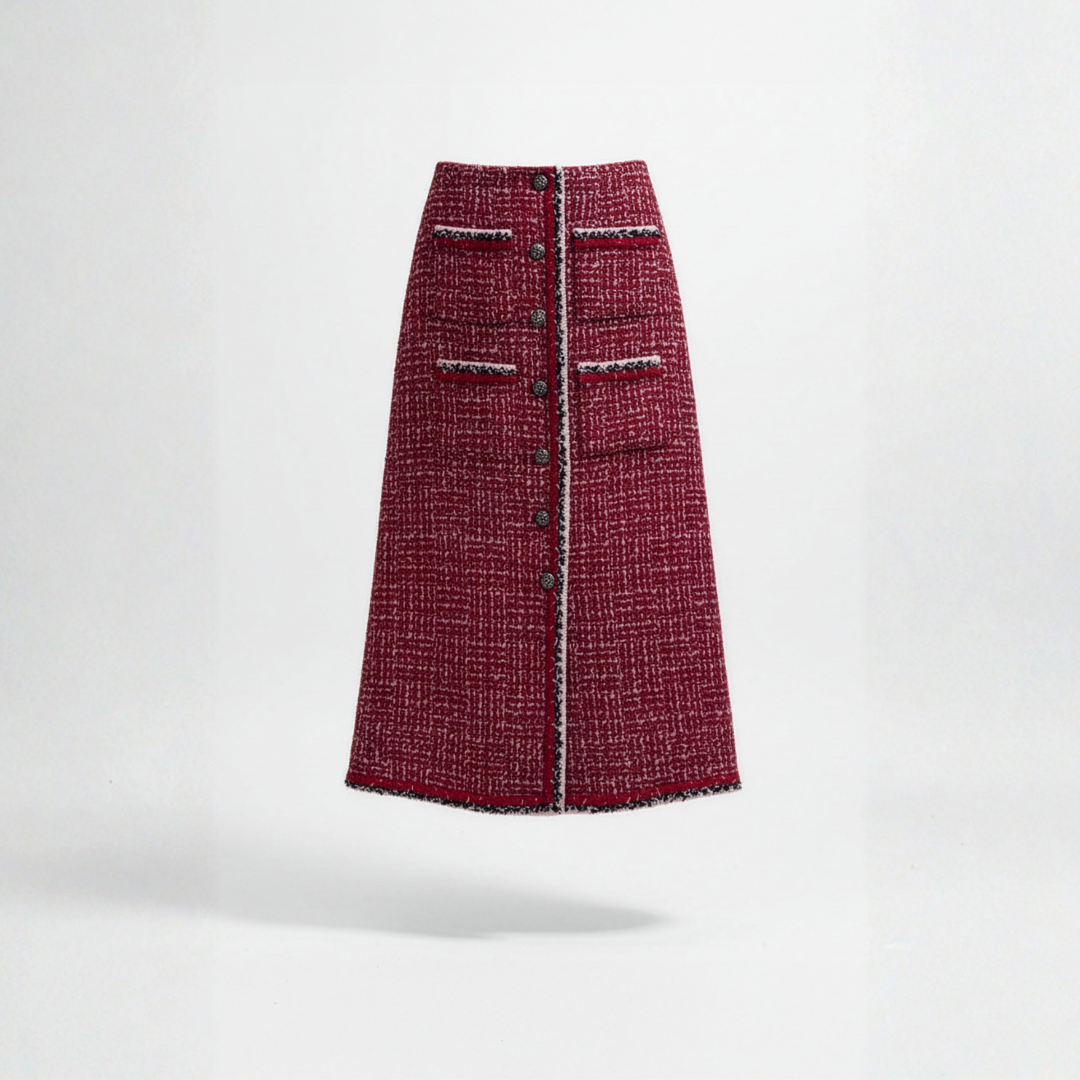 Skirt with Front Buttons