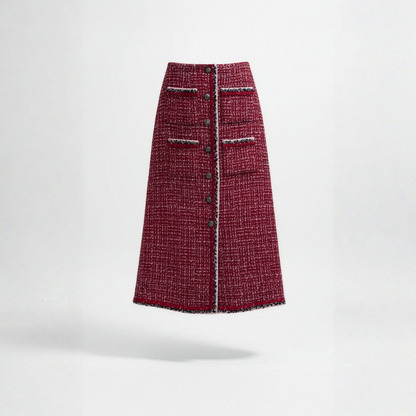 Skirt with Front Buttons