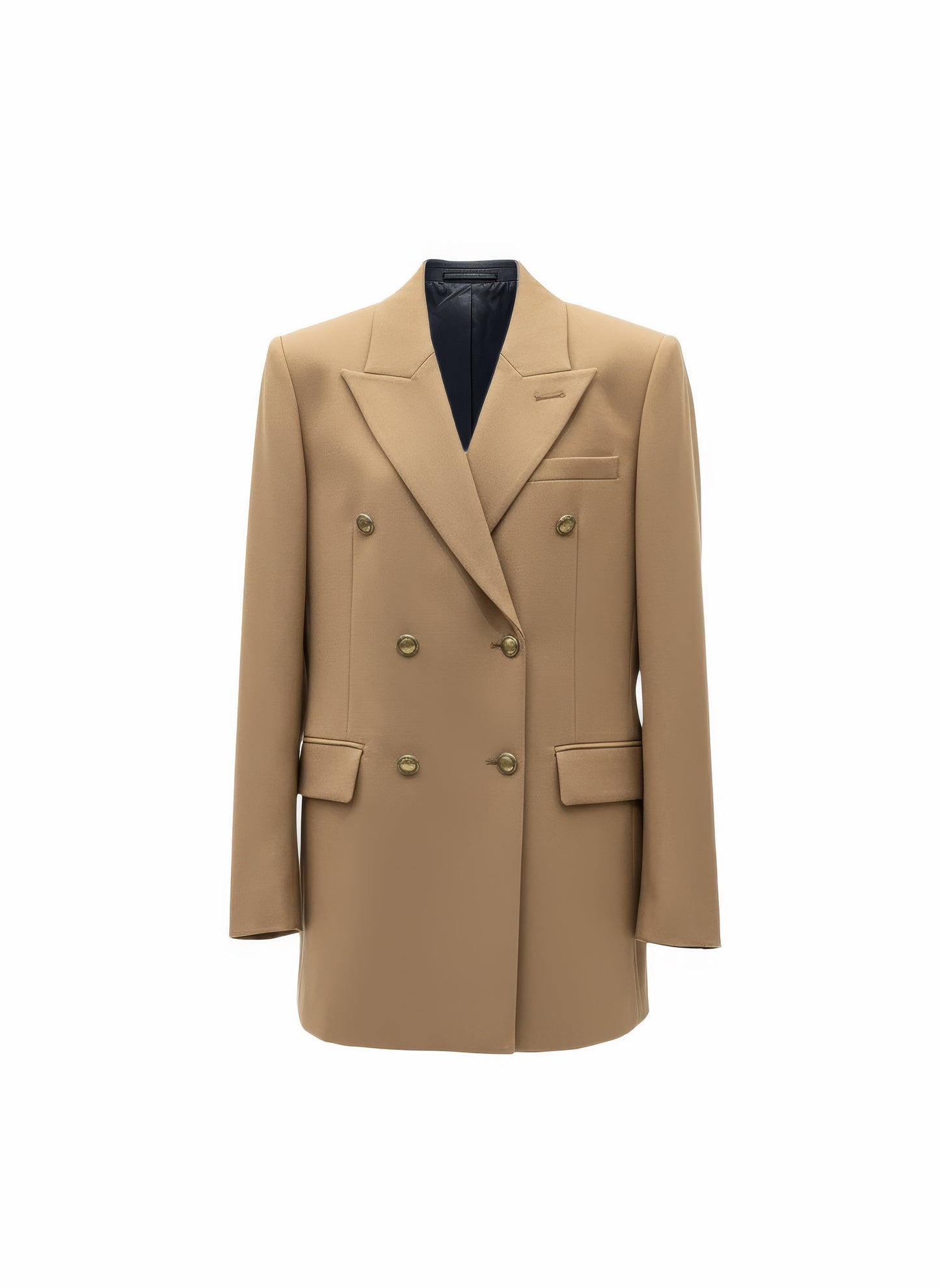 Tailored Blazer with Sharp Cut