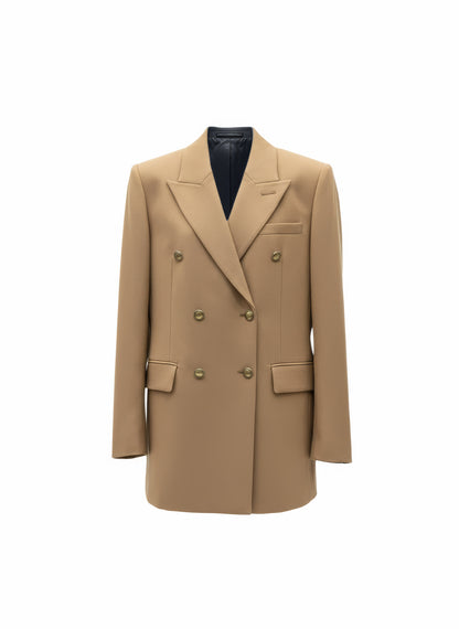 Tailored Blazer with Sharp Cut