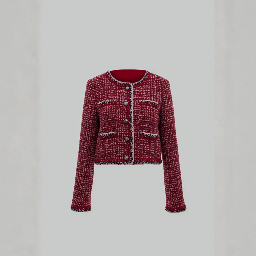Imported Wool Round Neck Jacket