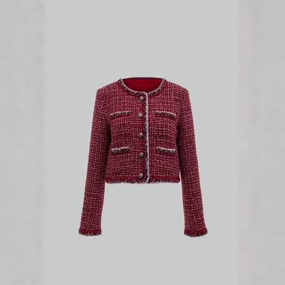 Imported Wool Round Neck Jacket