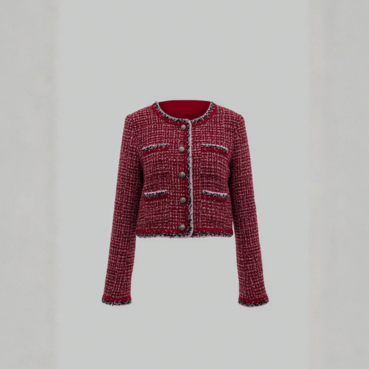 Imported Wool Round Neck Jacket