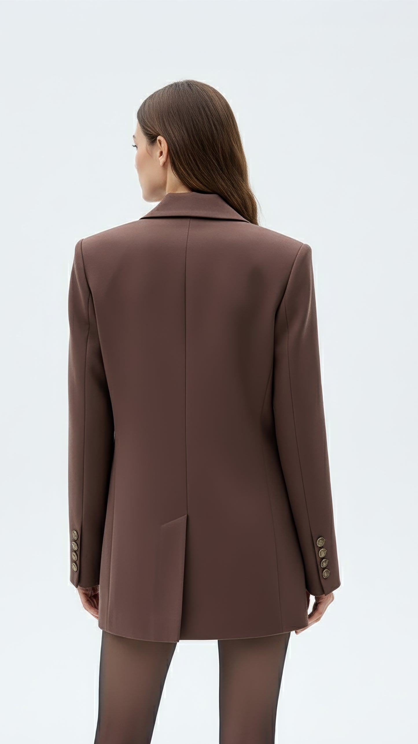 Tailored Blazer with Sharp Cut