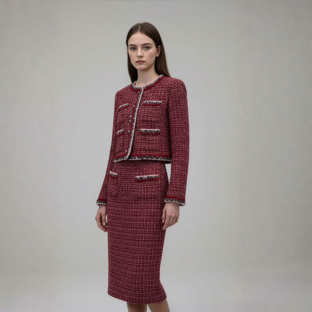 Imported Wool Round Neck Jacket