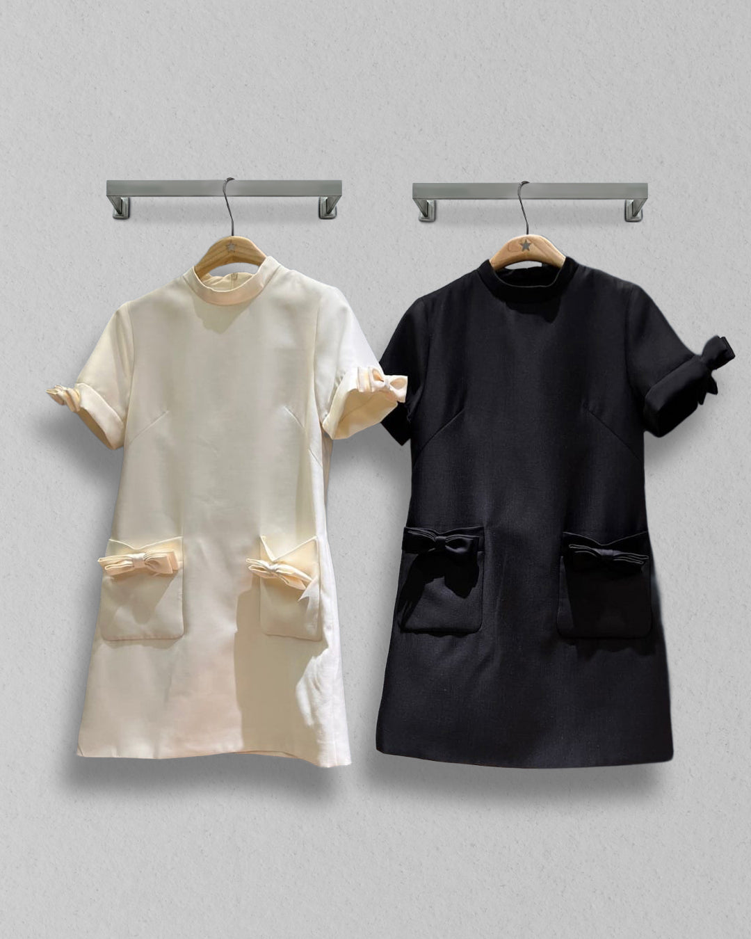 White short sleeve dress