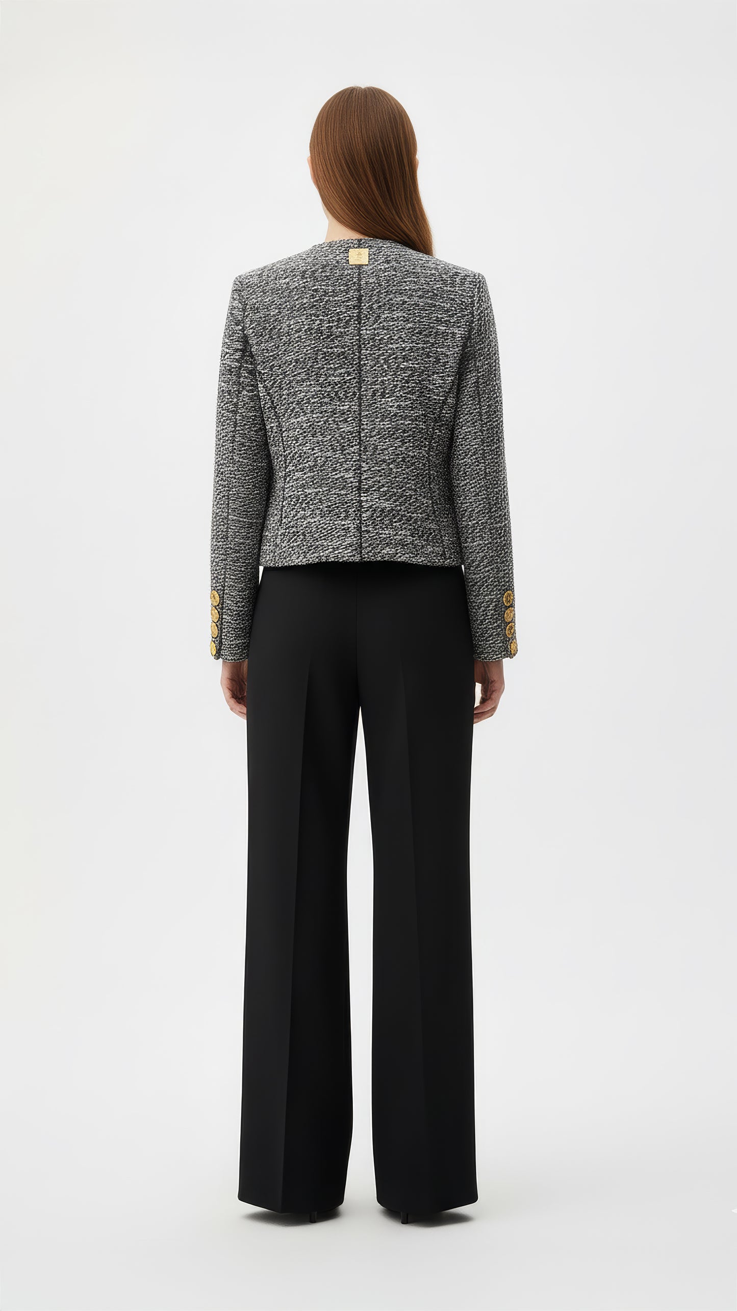 Short Grey Coat – British Elegance