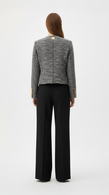 Short Grey Coat – British Elegance