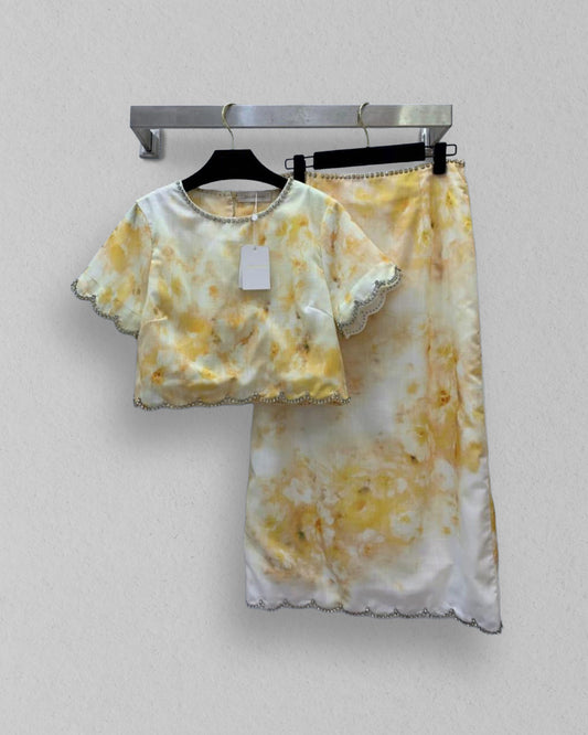 Skirt and Blouse Set