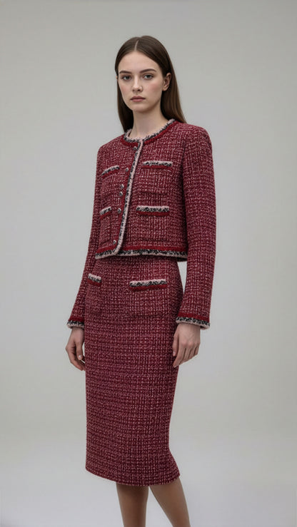 Skirt with Front Buttons