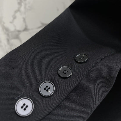 Long Lapel Wool Coat – Elegance in Motion